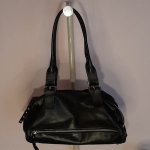 Leather Prune Purse